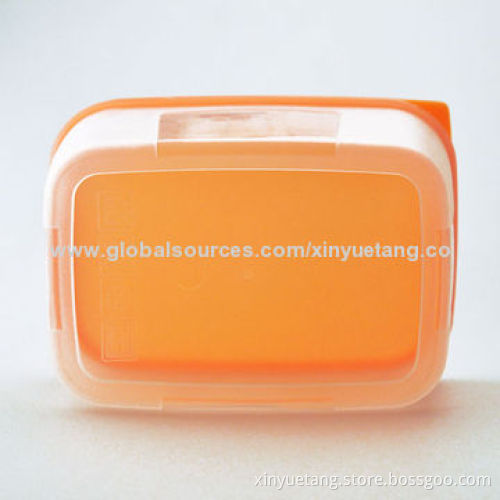 Plastic Food Container with PP Material, Sized 24*18*5.5cm